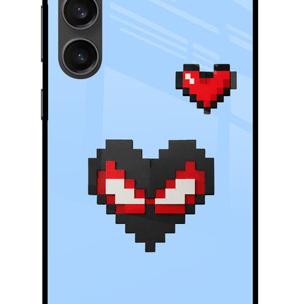 Peter Heart Samsung S23 FE 5G Metal Case Back Cover by Casekaro