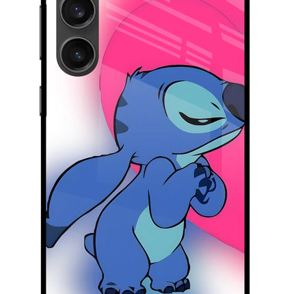 Stitch Hug Samsung S23 FE 5G Metal Case Back Cover by Casekaro