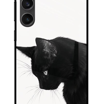 Shadow Gaze Samsung S23 FE 5G Metal Case Back Cover by Casekaro