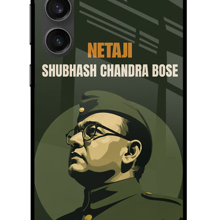 Netaji Legacy Samsung S23 FE 5G Metal Case Back Cover by Casekaro