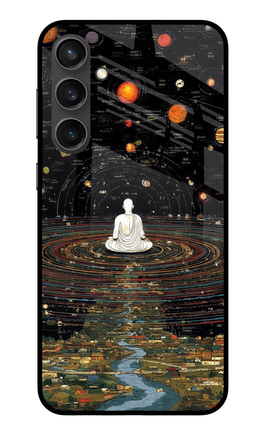 Space Monk Samsung S23 FE 5G Back Cover, Metal case