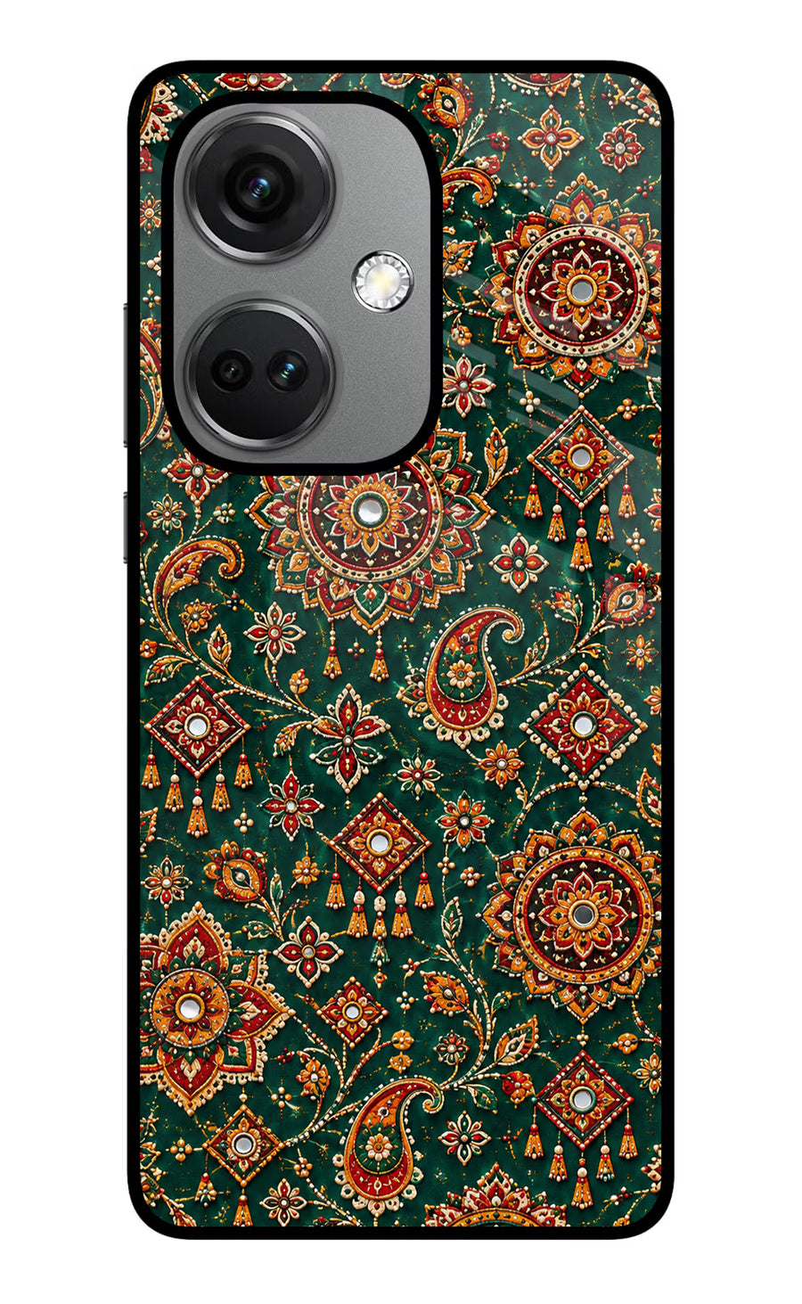 Green Pataka OnePlus Nord CE 3 5G Back Cover, Metal case