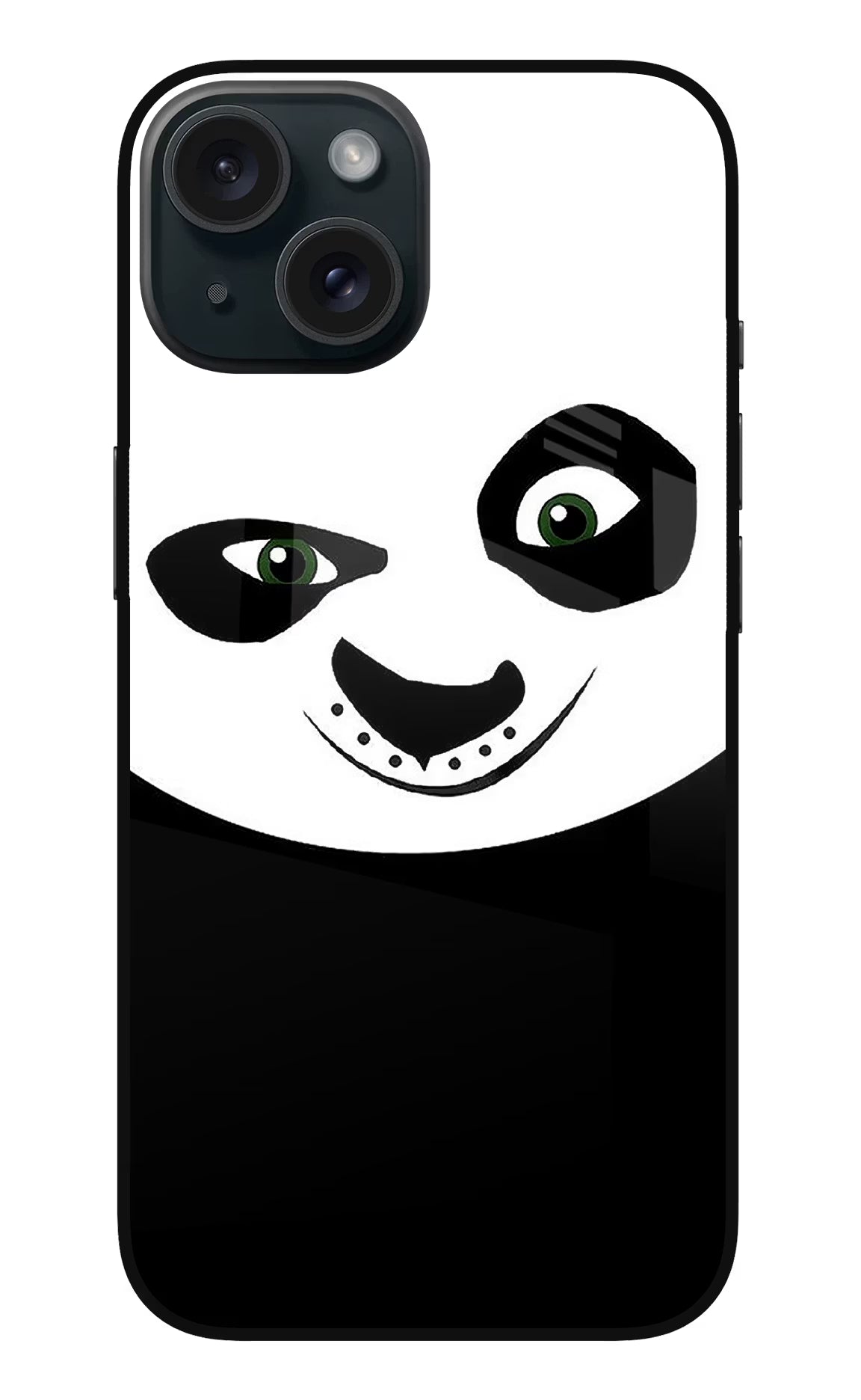 Panda iPhone 15 Metal Case