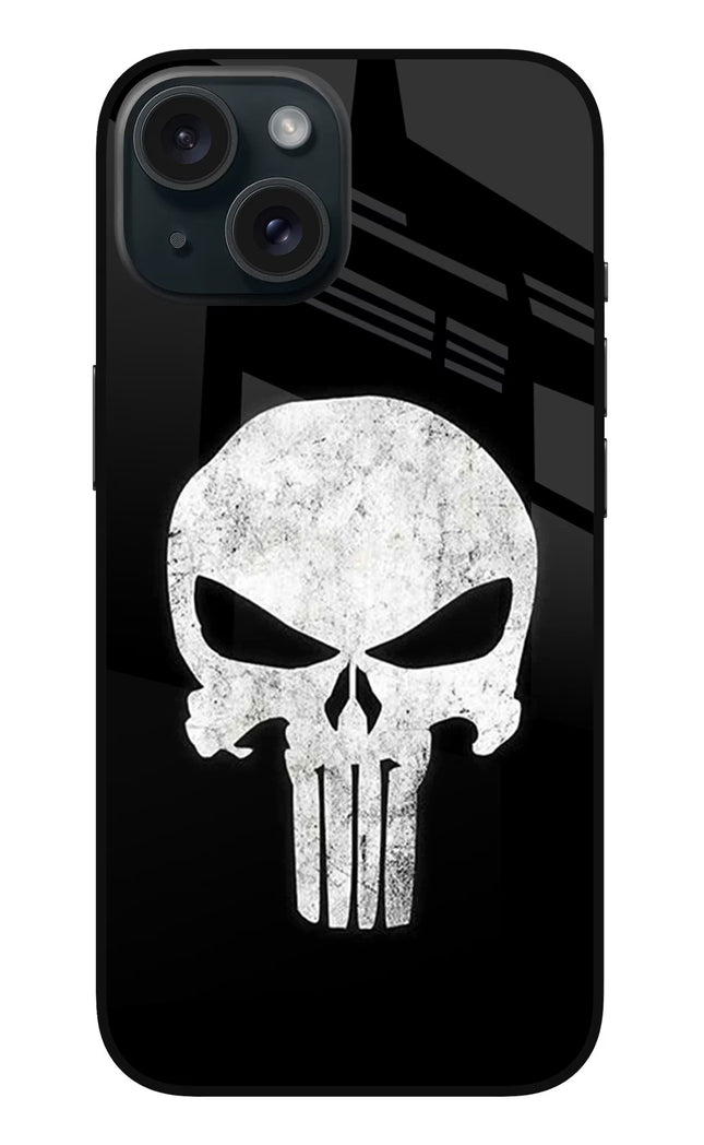 Punisher Skull iPhone 15 Metal Case