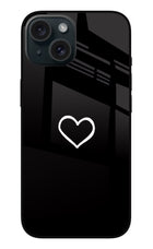Heart iPhone 15 Metal Case