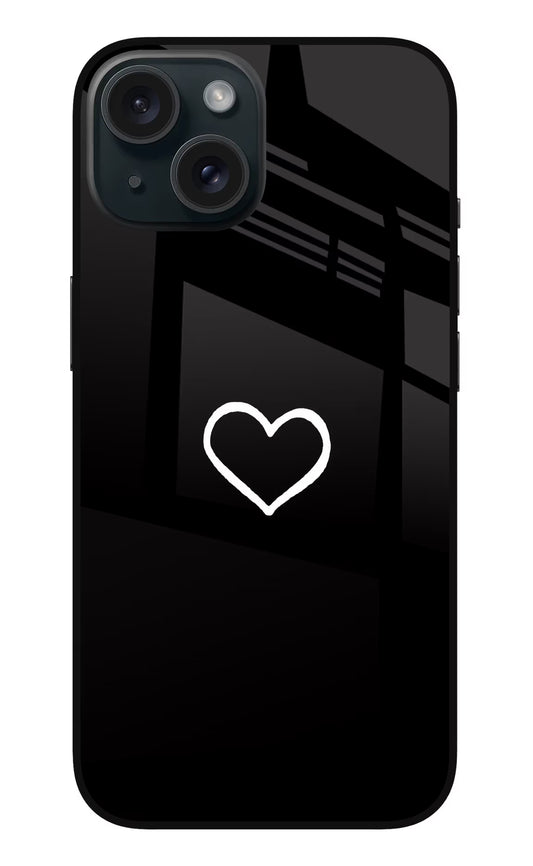 Heart iPhone 15 Metal Case