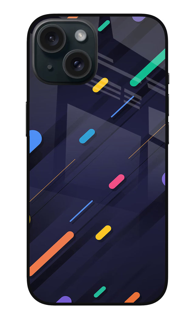 Abstract Design iPhone 15 Metal Case
