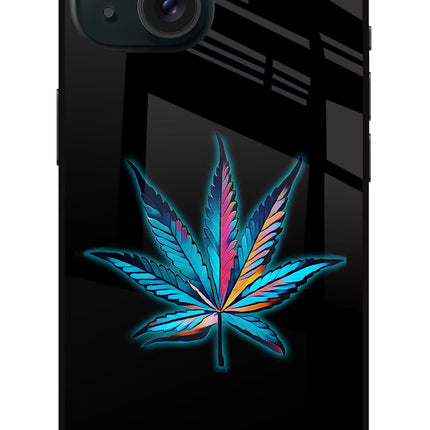 Weed iPhone 15 Metal Case