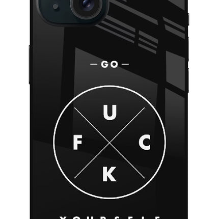 Go Fuck Yourself iPhone 15 Metal Case