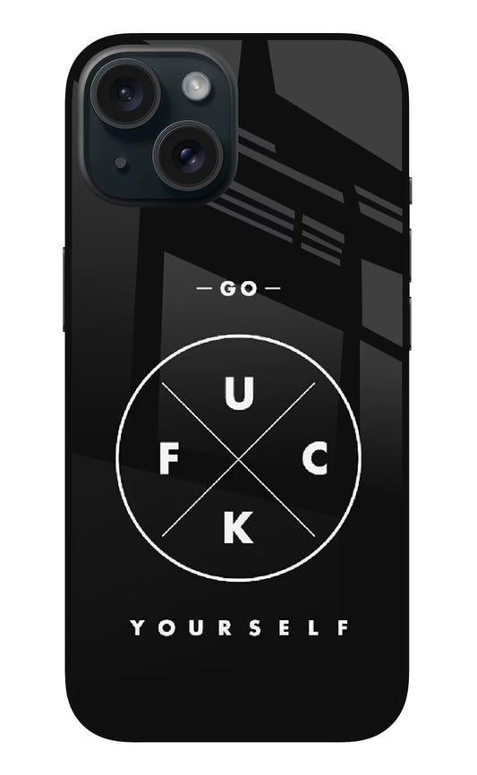 Go Fuck Yourself iPhone 15 Metal Case