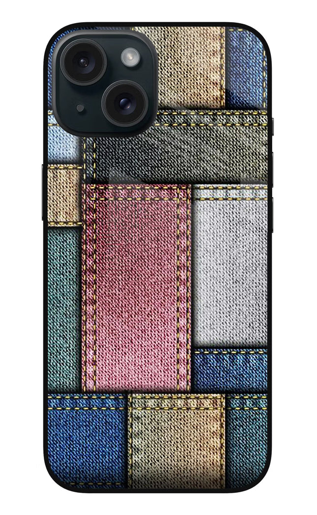 Multicolor Jeans iPhone 15 Metal Case
