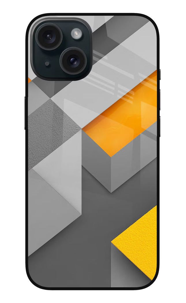 Abstract iPhone 15 Metal Case