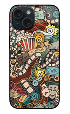 Cinema Abstract iPhone 15 Metal Case