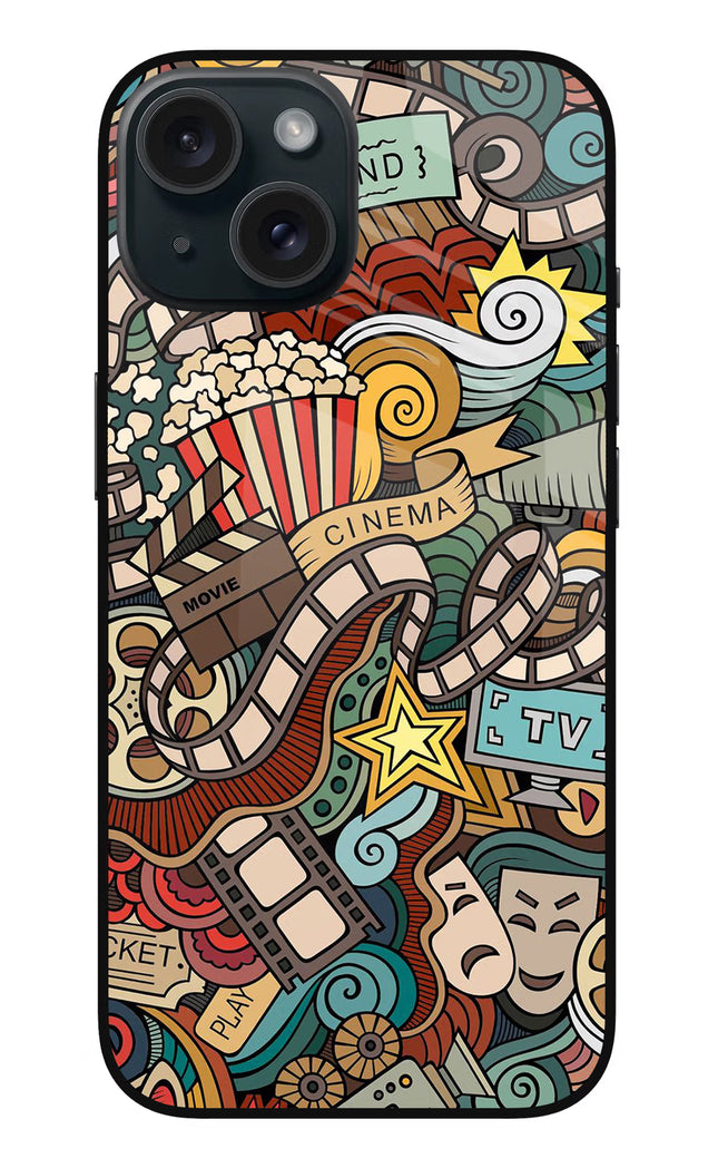Cinema Abstract iPhone 15 Metal Case