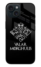 Valar Morghulis | Game Of Thrones iPhone 15 Metal Case
