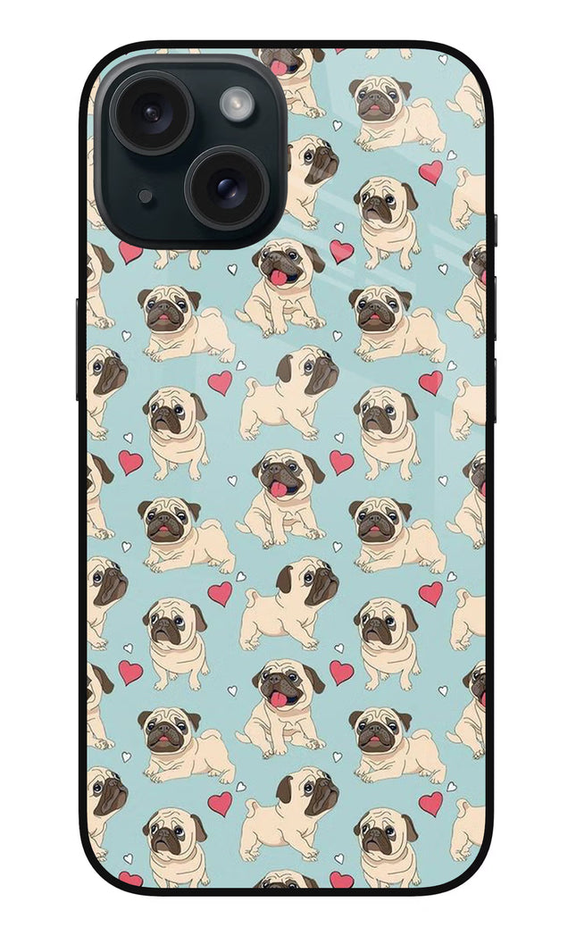 Pug Dog iPhone 15 Metal Case