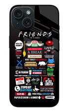 FRIENDS iPhone 15 Metal Case