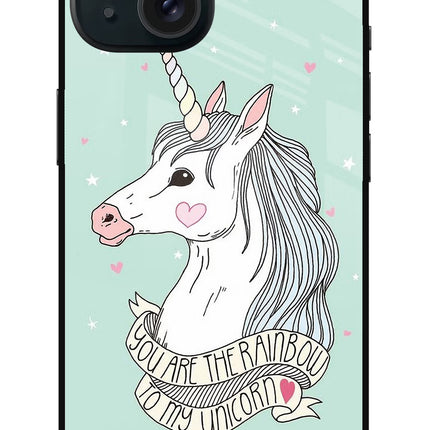 Unicorn Wallpaper iPhone 15 Metal Case