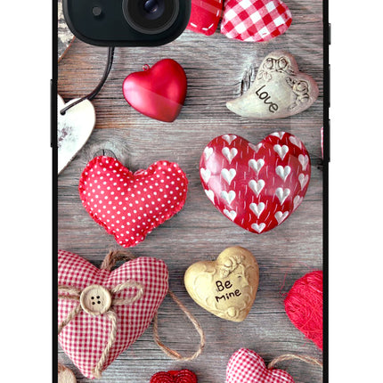Love Wallpaper iPhone 15 Metal Case