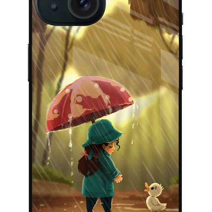 Rainy Day iPhone 15 Metal Case