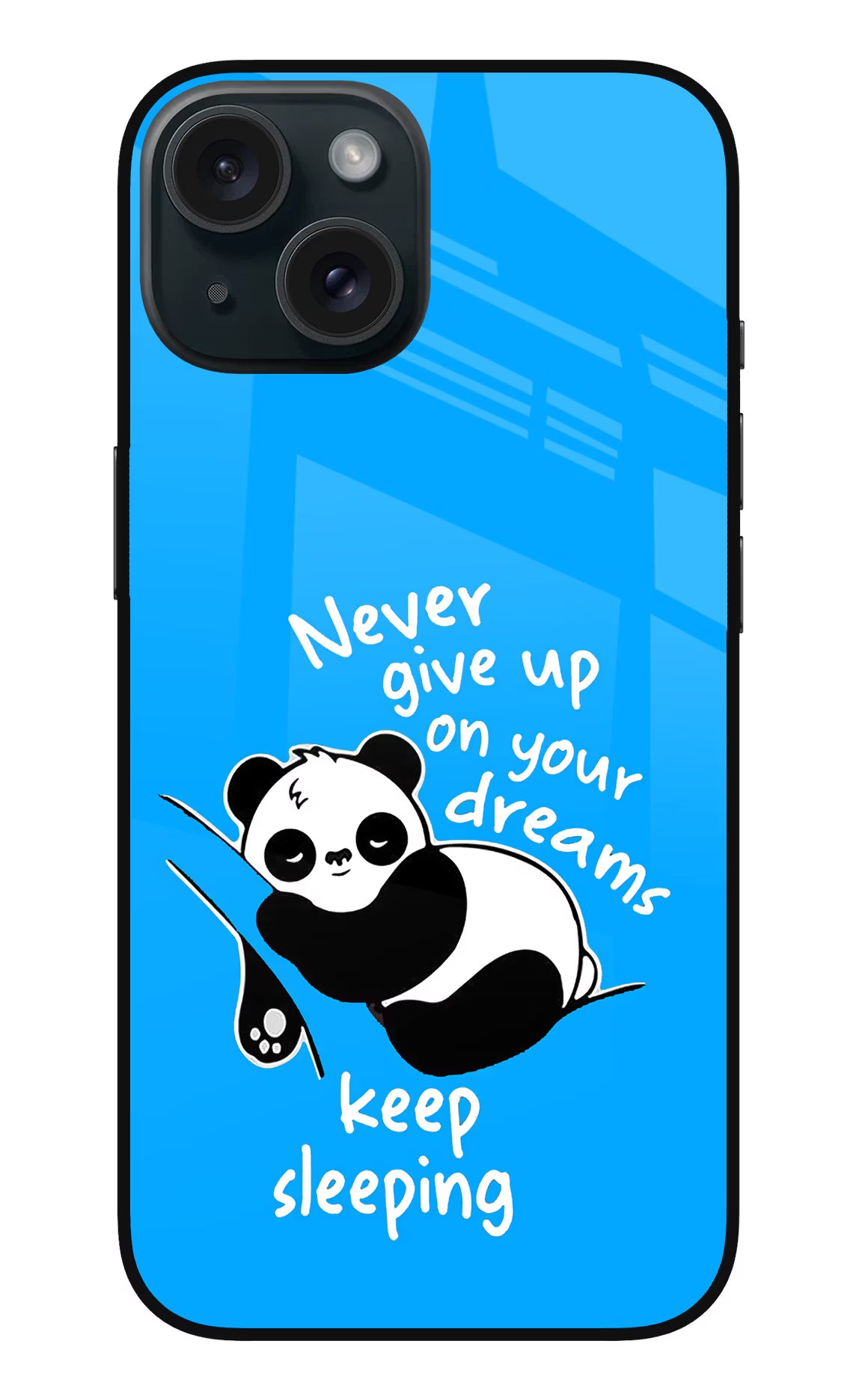 Keep Sleeping iPhone 15 Metal Case