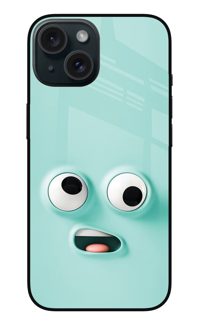Funny Cartoon iPhone 15 Metal Case