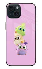 Cute Little Birds iPhone 15 Metal Case