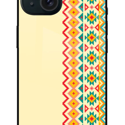 Ethnic Seamless iPhone 15 Metal Case