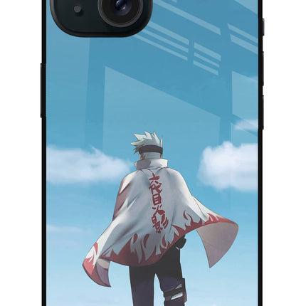 Kakashi iPhone 15 Metal Case Back Cover by Casekaro