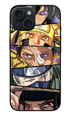 Naruto Character iPhone 15 Metal Case