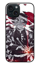 Demon Slayer iPhone 15 Metal Case