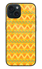 Tribal Pattern iPhone 15 Metal Case