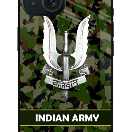 Balidan Indian Logo iPhone 15 Metal Case Back Cover by Casekaro