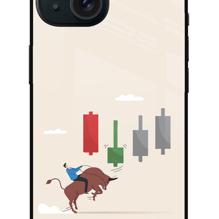 Bull Trading Momentum iPhone 15 Metal Case