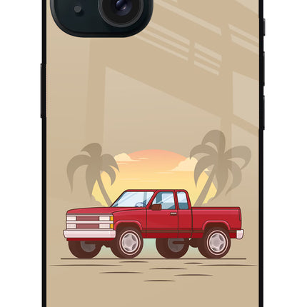 Desert Classic Drive iPhone 15 Metal Case
