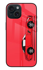Red Velocity iPhone 15 Metal Case