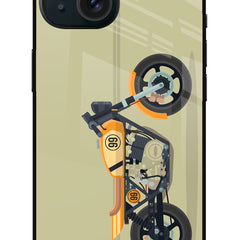 Vertical Speedster iPhone 15 Metal Case
