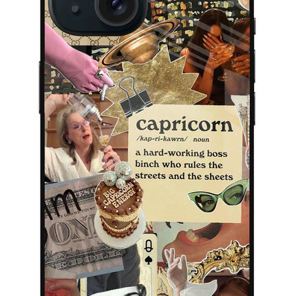 Capricorn Zodiac iPhone 15 Metal Case