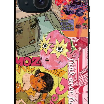 Funkover iPhone 15 Metal Case Back Cover by Casekaro