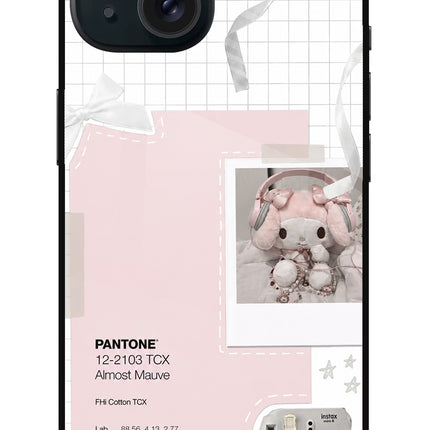 Pantone Asthetic iPhone 15 Metal Case Back Cover by Casekaro
