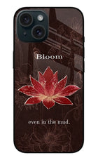Bloom iPhone 15 Plus Metal Case Back Cover by Casekaro