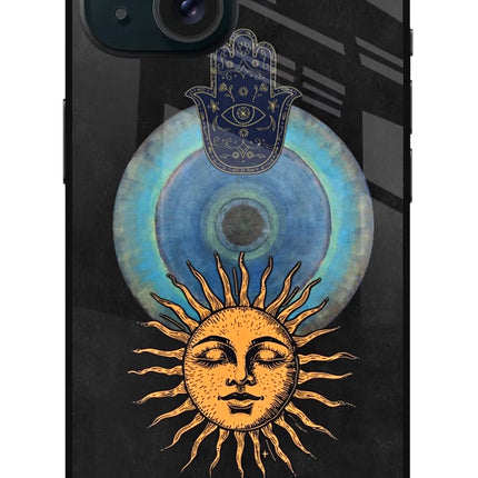Divine Sun iPhone 15 Plus Metal Case Back Cover by Casekaro