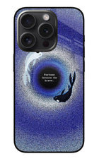 Dark Koi iPhone 15 Pro Metal Case Back Cover by Casekaro