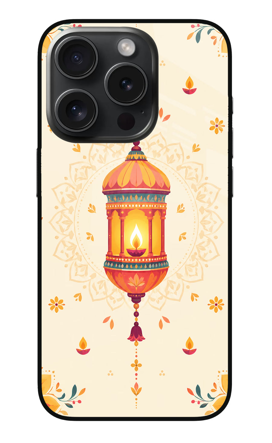 Golden Lantern iPhone 15 Pro Back Cover, Metal case