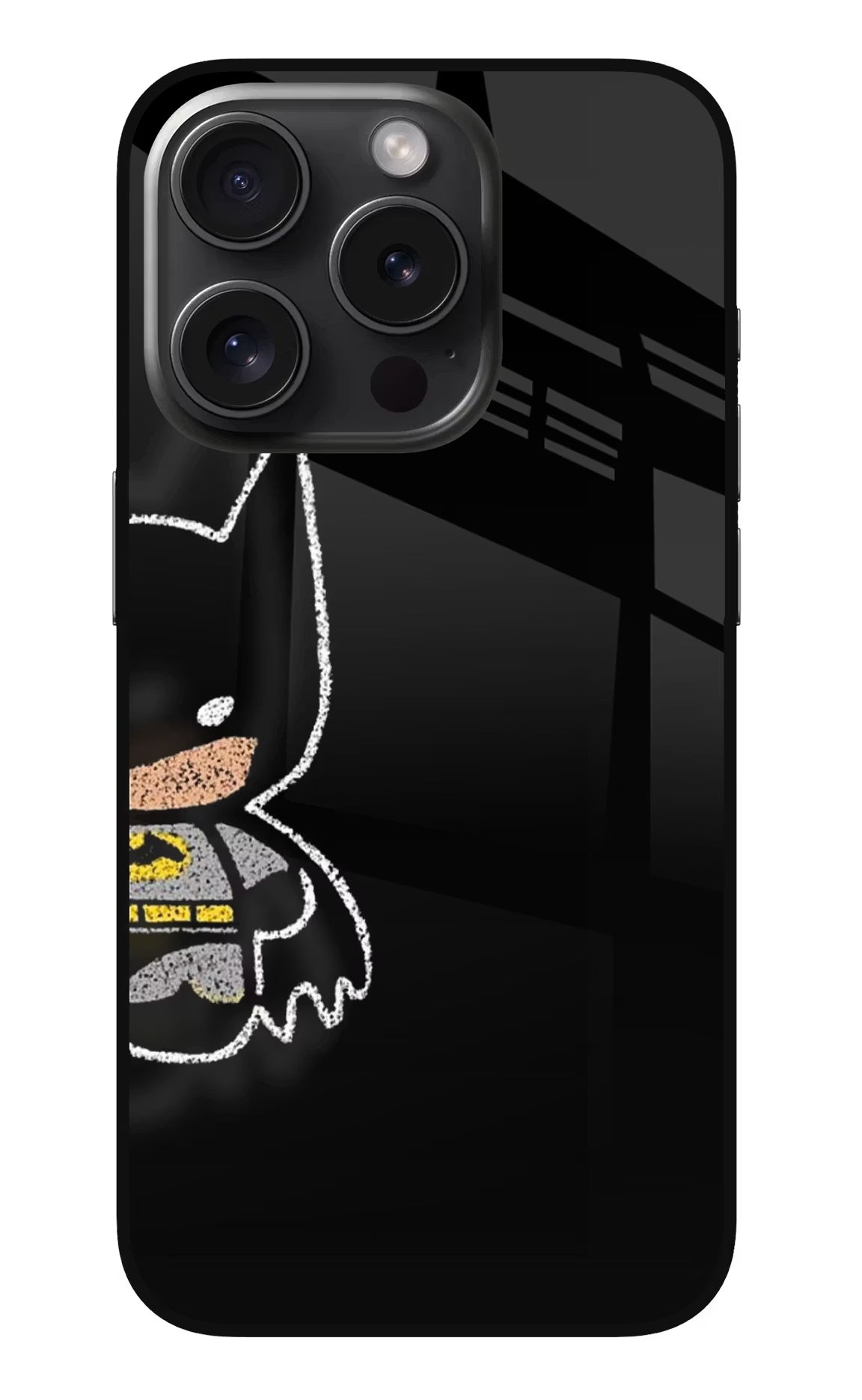 Bat Kitty iPhone 15 Pro Max Metal Case Back Cover by Casekaro