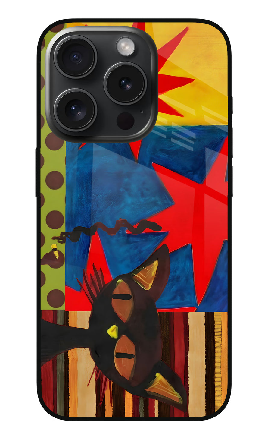 Pop Cat iPhone 15 Pro Max Back Cover, Metal case