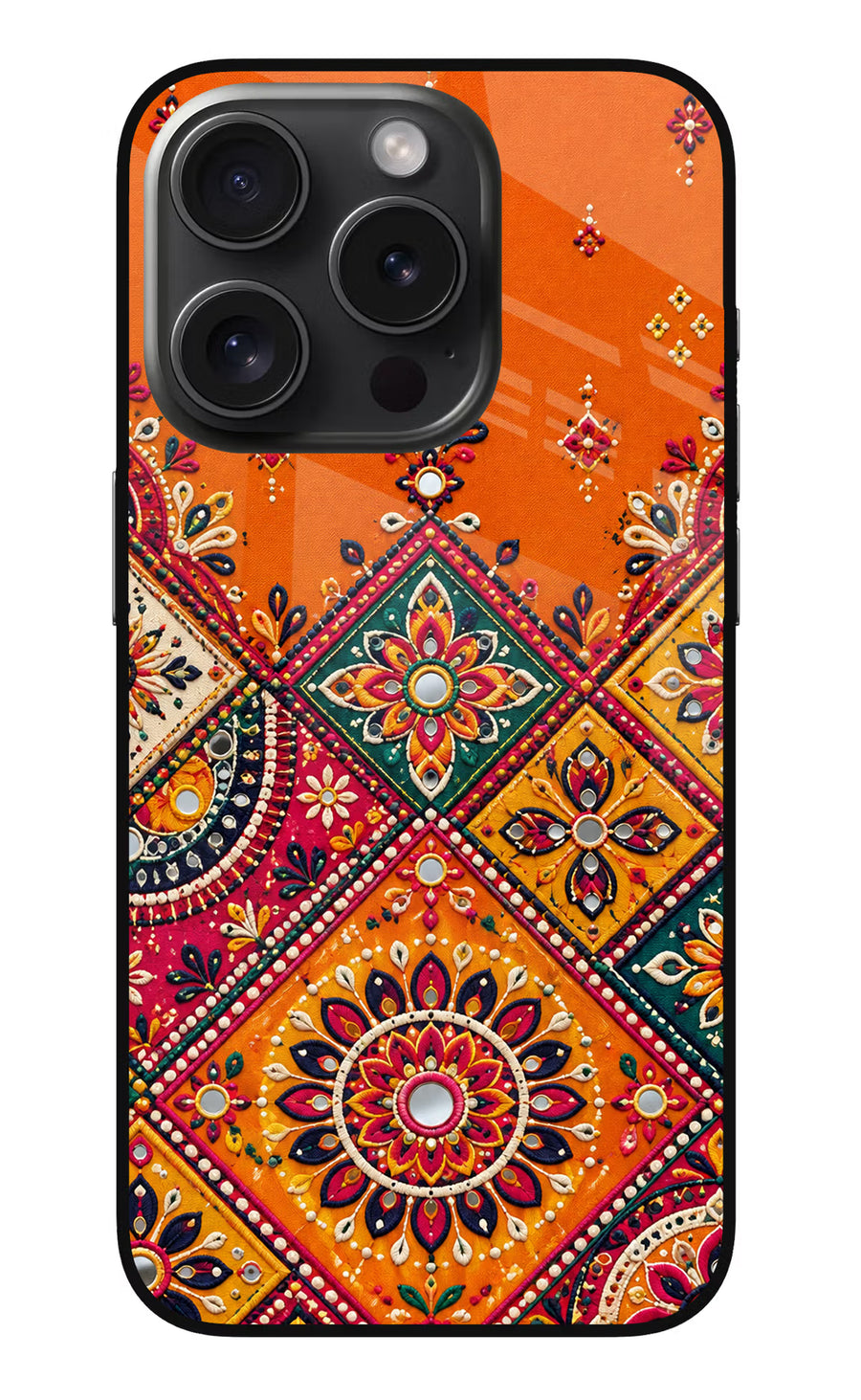 Kutch Glow iPhone 15 Pro Max Back Cover, Metal case
