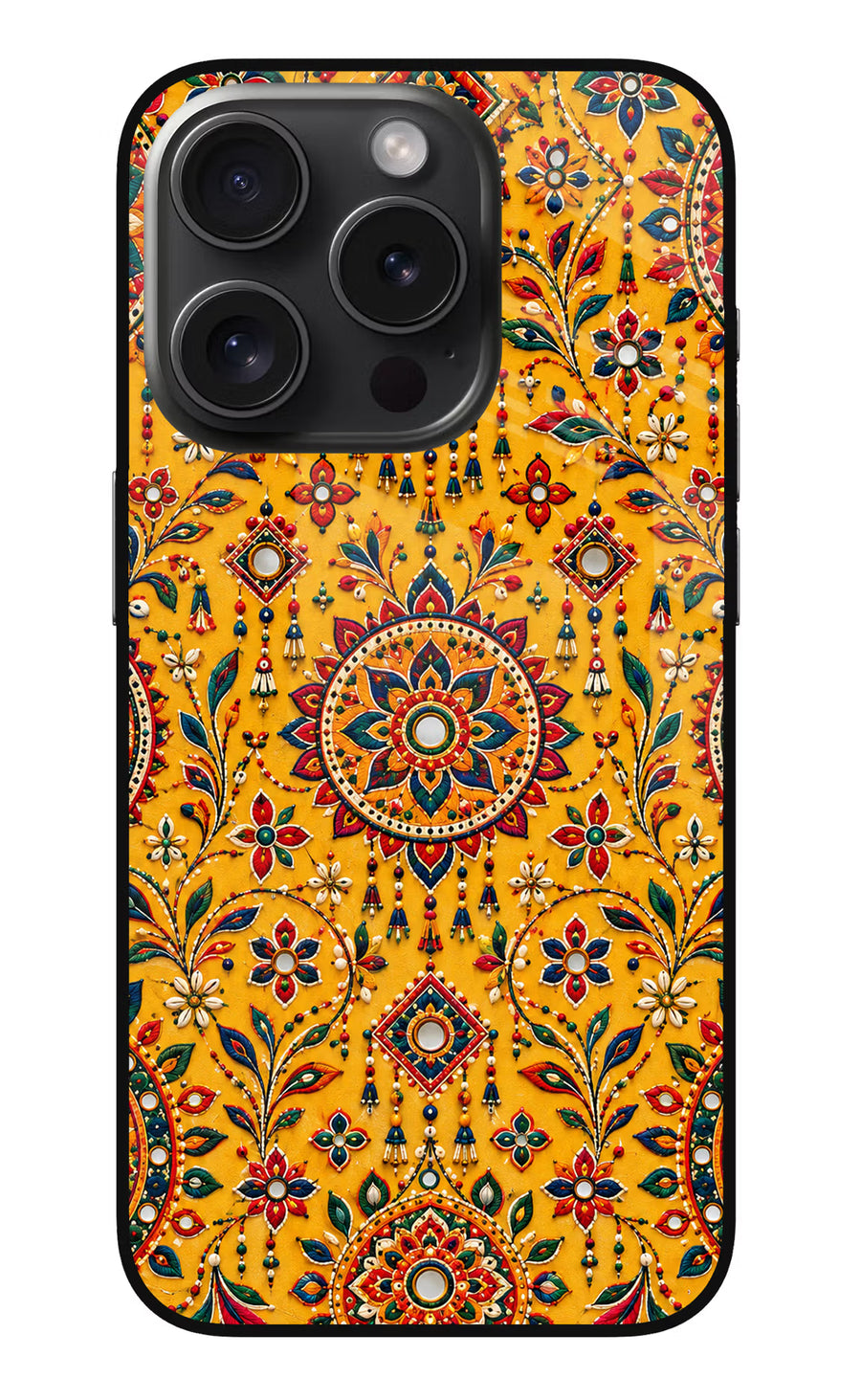 Sunlit Aura iPhone 15 Pro Max Back Cover, Metal case
