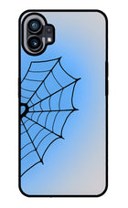 Blue Web Nothing Phone 1 Metal Case Back Cover by Casekaro