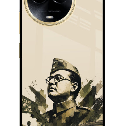 Netaji Rising Realme 11 5G/11X 5G/C67 Metal Case Back Cover by Casekaro